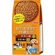 Cozy Life クランキー チキン味 [犬用 ドライフード 190g×4袋 緑茶消臭成分配合 総合栄養食]