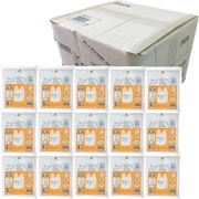 手付き ポリ袋 S 約8L 乳白 100枚 15冊セット APRH27