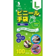 ニュークイン ビニール手袋 100枚 L