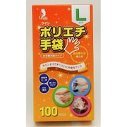 ニュークイン ポリエチ手袋 100枚 L