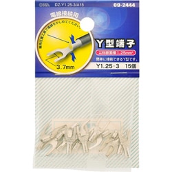 DZ-Y1.25-3/A15 [Y型端子 Y1.25-3 15個入]