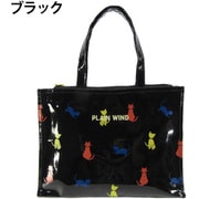 4710 BLACK [PLAIN WIND （プレーンウィンド） エナメル横型トート]