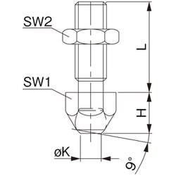 ヨドバシ.com - エスコ ESCO EA637CN-20 [M20×50mm セットスクリュー