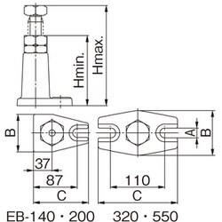 ヨドバシ.com - エスコ ESCO EA637EB-550 [320-550mm スクリュー