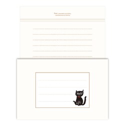 フィンダッシュ レターセット くろねこペルヘ FINN-7231-00