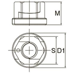 ヨドバシ.com - エスコ ESCO EA637GX-24 [M24 ツインナット] 通販