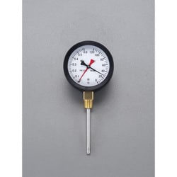 0-120℃/0-0.3MPa/Φ 88mm 水高計（立型） EA729PA-11