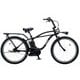 ビーチクルーザータイプ 電動アシスト自転車 BP02 26型 ジェットブラック BE-ELZC634B