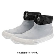 DEF-SC1-WHITE [Waterproof Shoe Cover バイク/自転車/キャンプ用 防水シリコン シューズカバー Mサイズ （22.5cm～25.54cm） 白]