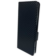 AC-XP104 PB CB [Xperia 10IV カーボン調手帳型ケース ブラック]