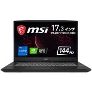 PULSE-GL76-12UEK-452JP [ゲーミングノートパソコン/17.3型/Core i7-12700H/GeForce RTX 3060 Laptop/メモリ 16GB/SSD 1TB/Windows 11 Home]