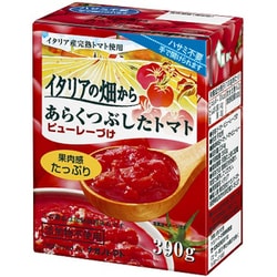 イタリアの畑から あらくつぶしたトマトピューレーづけ 390g