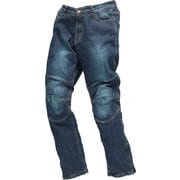 プロテクター入り ストレッチパンツ STRETCH JEANS RDB1002 バイク用 デニム パンツ ケブラーニット プロテクト ライダーパンツ RDB1002-INDIGO-36inch×32inch