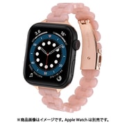 IQ-AW004B41-PK [Apple Watch 41/40/38mm べっ甲ベルト スリムver （004） ピンク]