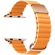 IQ-AW003B41-MA [Apple Watch 41/40/38mm レザーマグネットベルト （003） マスタード]