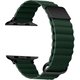 IQ-AW003B45-GR [Apple Watch 45/44/42mm レザーマグネットベルト （003） グリーン]