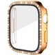AW-GLPCS45-GO [Apple Watch 液晶ガラス付き PCカバー ストーン 45mm ゴールド]