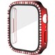 AW-GLPCS45-RD [Apple Watch 液晶ガラス付き PCカバー ストーン 45mm レッド]
