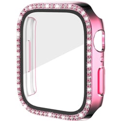 AW-GLPCS45-PK [Apple Watch 液晶ガラス付き PCカバー ストーン 45mm ピンク]
