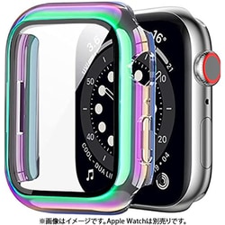 AW-GLPCM45-MZ [Apple Watch 液晶ガラス付き PCカバー メタリック 45mm マジョーラ]