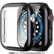 AW-GLPCM45-BK [Apple Watch 液晶ガラス付き PCカバー メタリック 45mm ブラック]