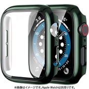 AW-GLPCM45-GR [Apple Watch 液晶ガラス付き PCカバー メタリック 45mm グリーン]