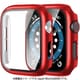 AW-GLPCM45-RD [Apple Watch 液晶ガラス付き PCカバー メタリック 45mm レッド]