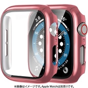 AW-GLPCM45-RGO [Apple Watch 液晶ガラス付き PCカバー メタリック 45mm ローズゴールド]