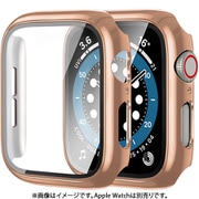 AW-GLPCM41-GO [Apple Watch 液晶ガラス付き PCカバー メタリック 41mm ゴールド]