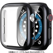 AW-GLPCM41-BK [Apple Watch 液晶ガラス付き PCカバー メタリック 41mm ブラック]
