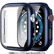AW-GLPCM41-BL [Apple Watch 液晶ガラス付き PCカバー メタリック 41mm ブルー]