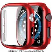 AW-GLPCM41-RD [Apple Watch 液晶ガラス付き PCカバー メタリック 41mm レッド]