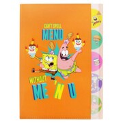 限定 ダイカットクリアファイル5ポケット スポンジ・ボブ A S2133865