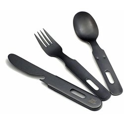 VINTAGE CUTLERY SET SUN PC501 BLACK [アウトドア カトラリーセット]