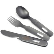 VINTAGE CUTLERY SET GOOD DAY PC502 BLACK [アウトドア カトラリーセット]