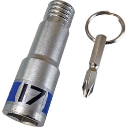 BDST-17 [ベストツール KOSEI 着脱式ワンタッチソケット 17mm No.2アダプター付]