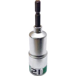 BDS-21 [ベストツール KOSEI セミロングソケット ビット 21mm]