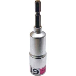 BDS-19 [ベストツール KOSEI セミロングソケット ビット 19mm]