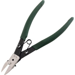 PN-145 [ベストツール マルビー プラスチックニッパー スリム フラット刃（ビニールグリップ付）145mm]