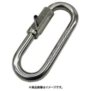 B-3018 [水本 ステンレス ピン止め口広リングキャッチ 線径9mm長さ84mm]