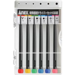 アネックス 特殊精密ドライバーセット6本組 3476