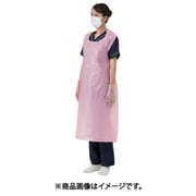 76352 [竹虎 ビニールエプロンP ピンク 100枚入]