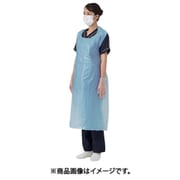 76351 [竹虎 ビニールエプロンP ブルー 100枚入]
