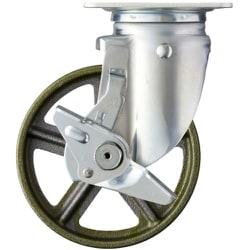 ハンマー 旋回式イモノ車輪 150mm ストッパー付 513M-C150