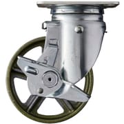 513M-C125 [ハンマー 旋回式イモノ車輪 125mm ストッパー付]
