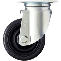 ハンマー 旋回式ゴム車輪（ナイロンホイール・ボールベアリング）125mm 520M-CHR125