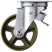 420F0S-C100 [ハンマー スイッチキャスター イモノ車輪 100mm]