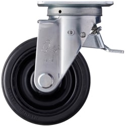 ハンマー スイッチキャスター イモノ車輪（ナイロンホイール・ボールベアリング）125mm 420F0S-CHR125