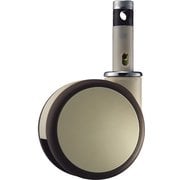 707K-FA3125 [ハンマー セントラルロック付双輪旋回式ウレタン車輪 125mm アイボリー]