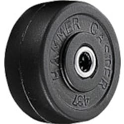 ハンマー S型ゴムB入り車輪 65mm 437S-RDB65